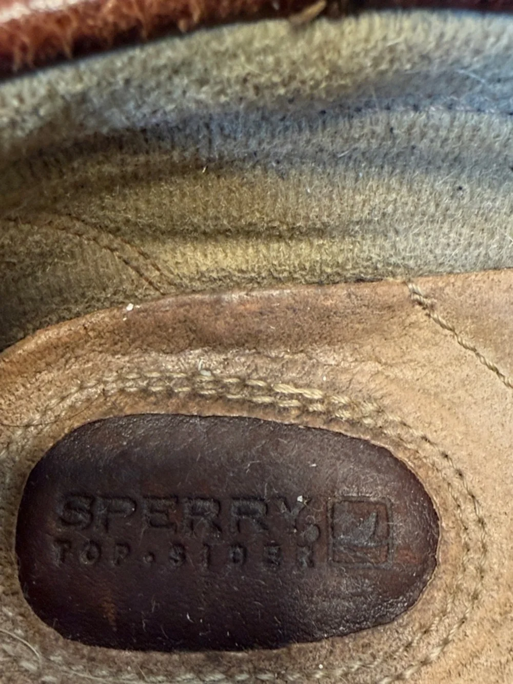 Sperry Top-Sider 2010’s Statement Brown Leather Boat Shoes‎ Zebra (Fair)